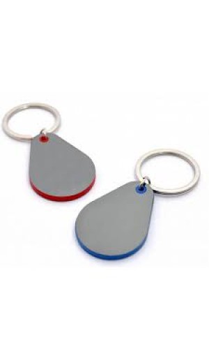 - DROPLET SHAPE KEYCHAIN 